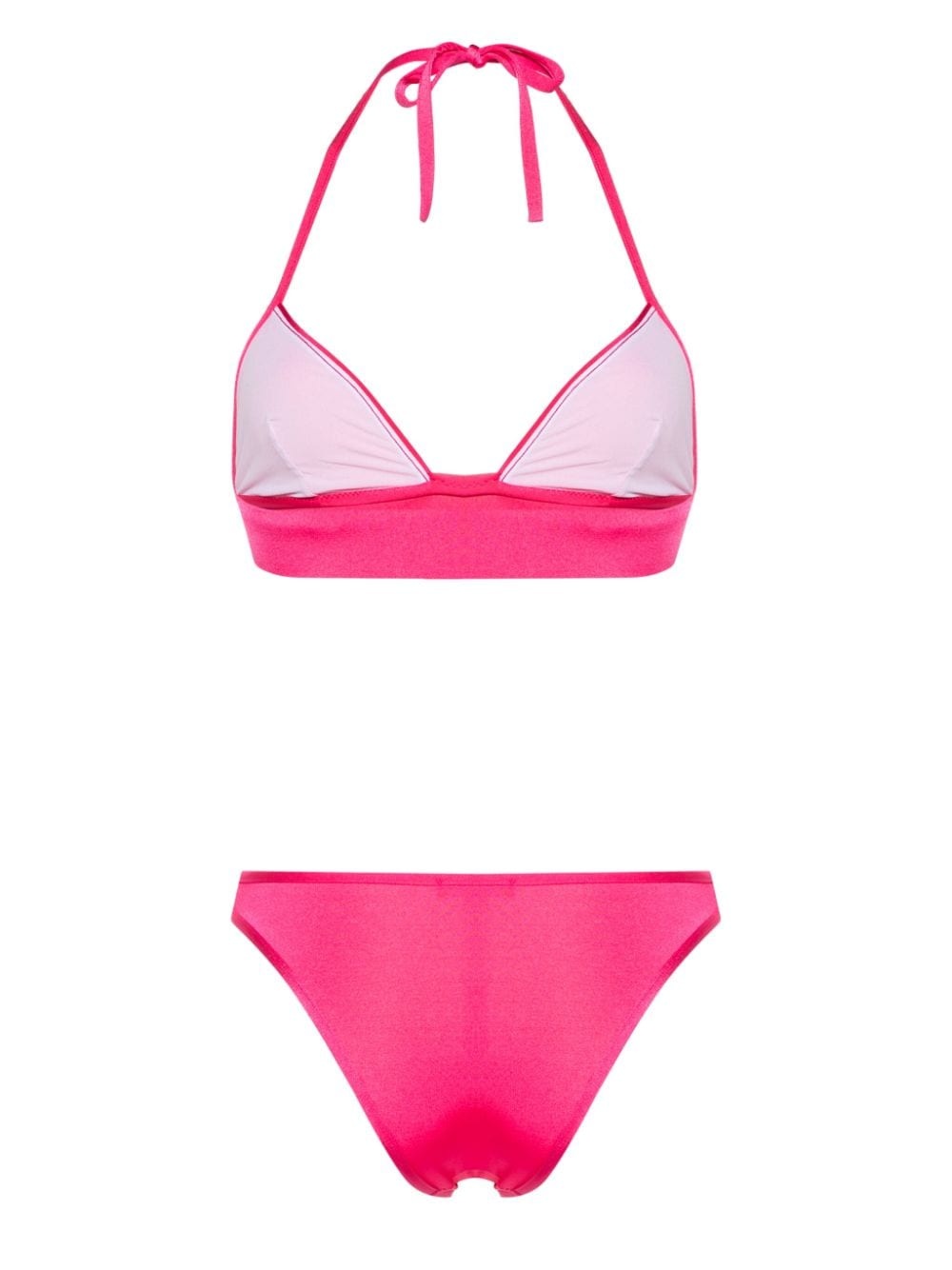 logo-embellished bikini set - 2