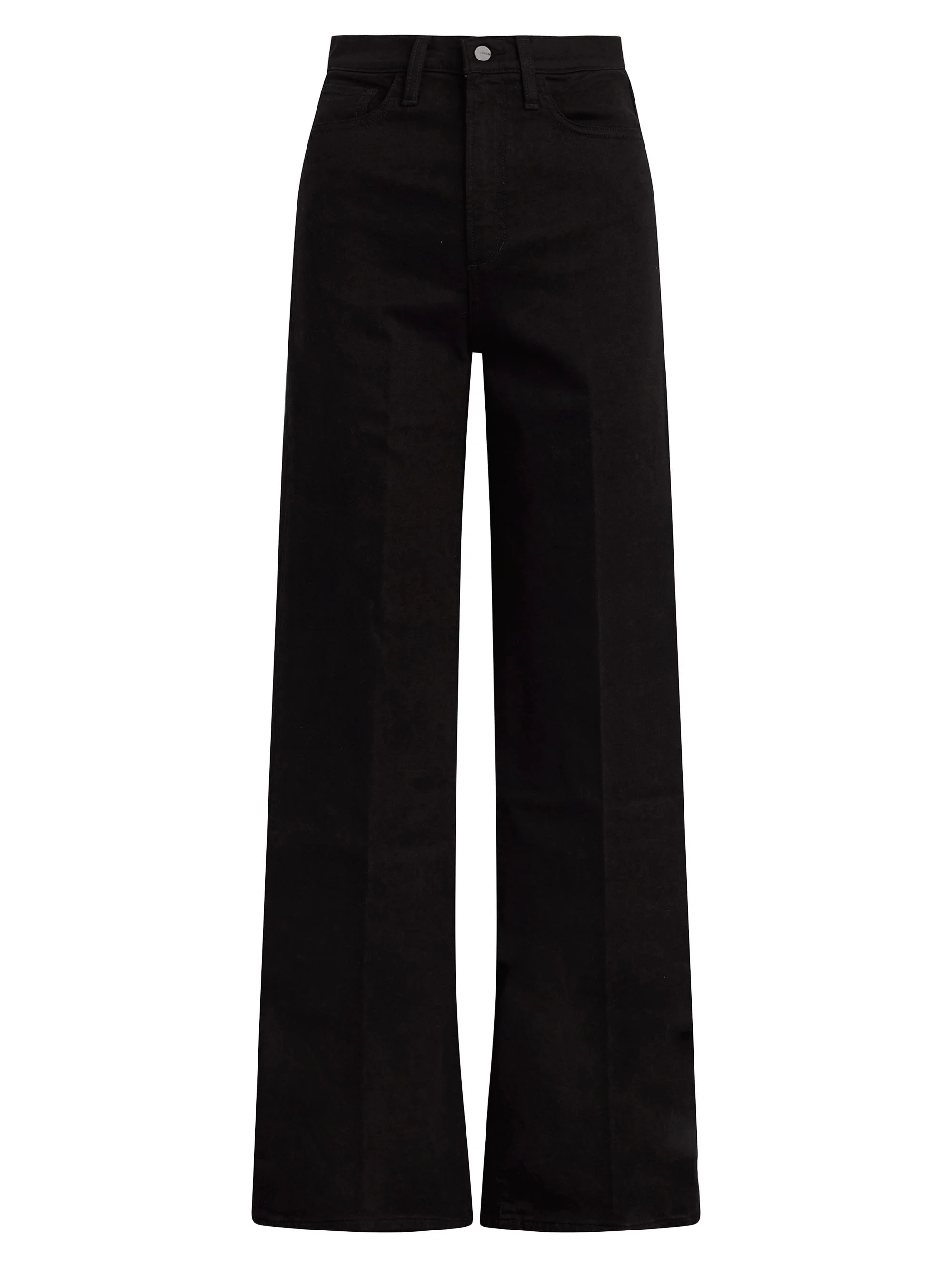 Women's The Mia High-Rise Wide-Leg Jeans - Black - 1
