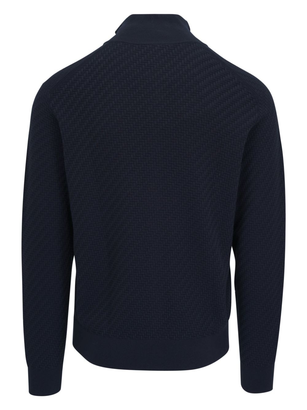 zipped cardigan - 2