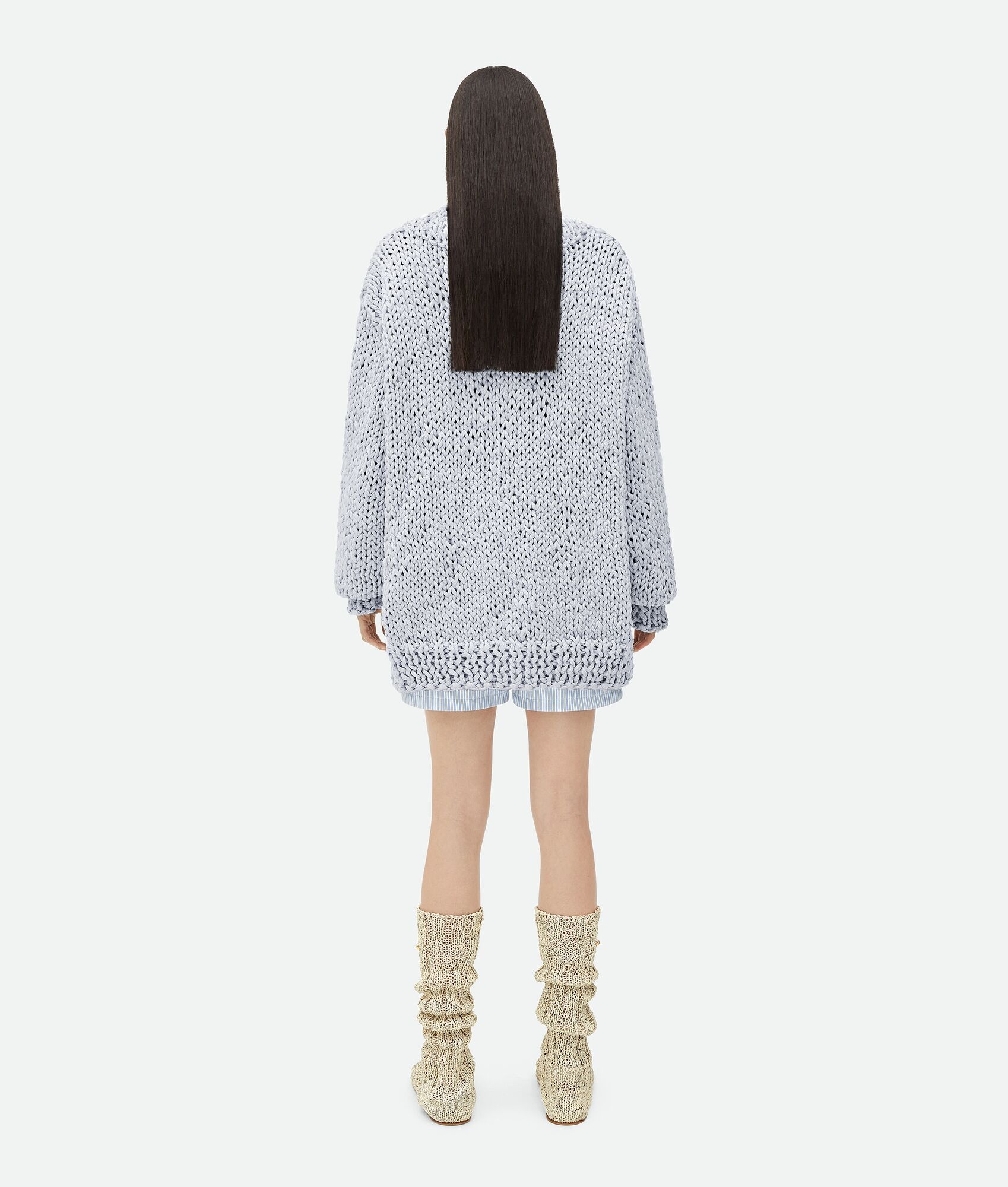 Handknitted Linen Dress - 3