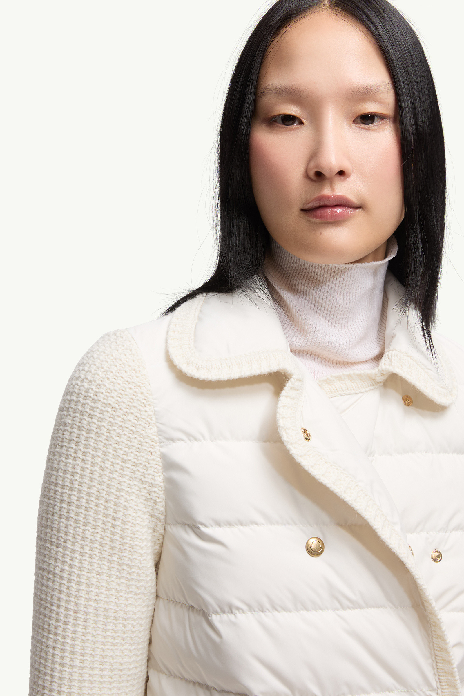 Wool & Cashmere Padded Cardigan - 6