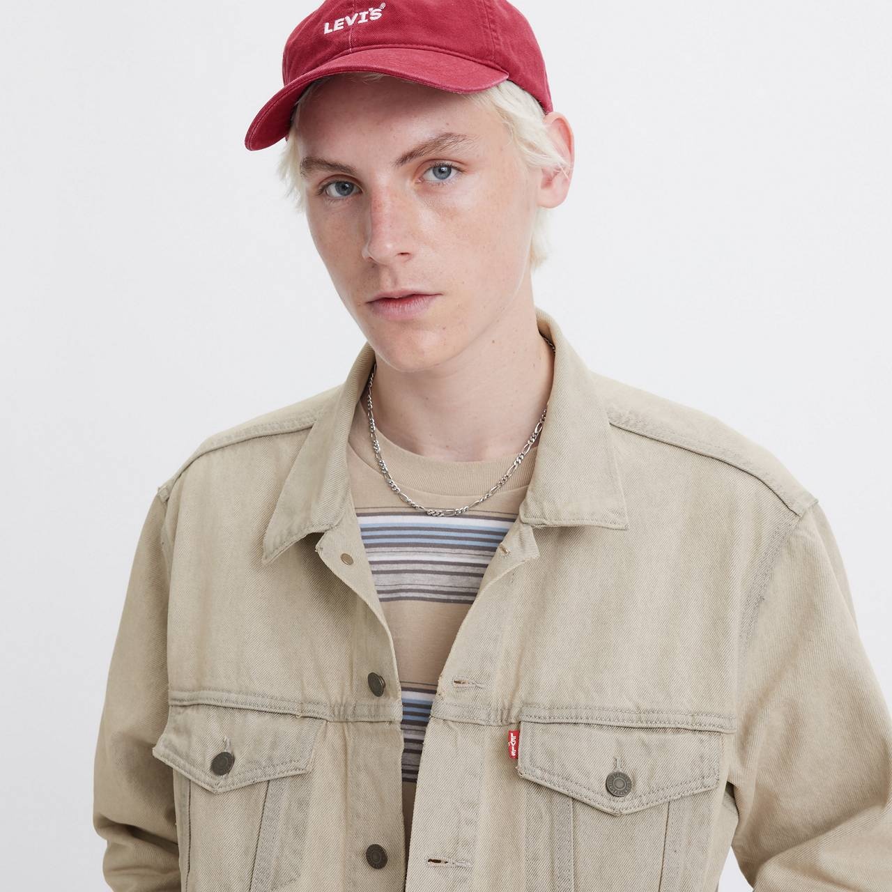 RELAXED FIT TRUCKER JACKET - 5