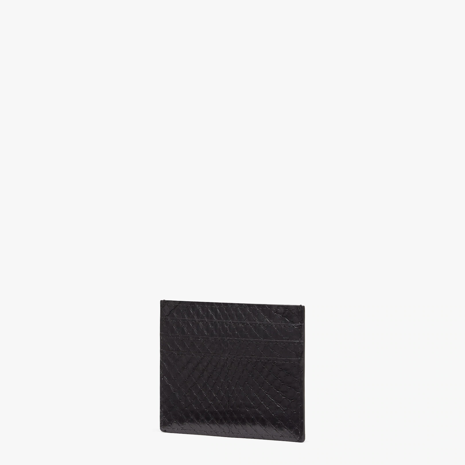 Black ayers leather card holder - 2