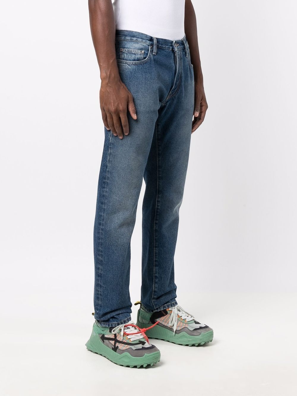 tapered slim-fit jeans - 3