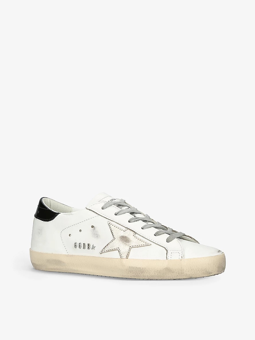 Superstar 11538 brand-patch leather low-top trainers - 3