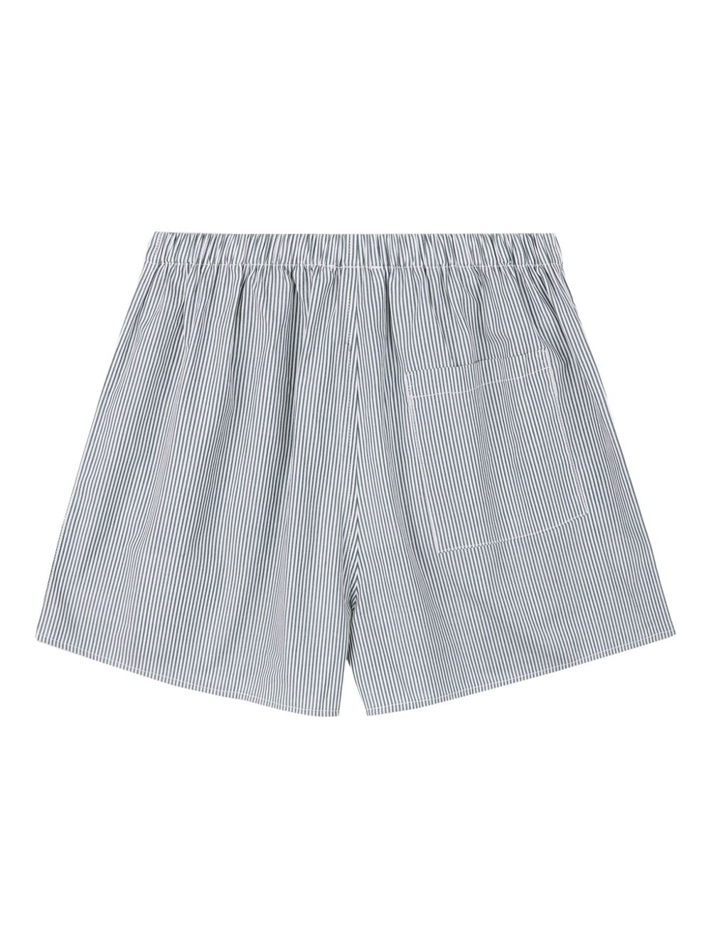 striped lounge shorts - 5