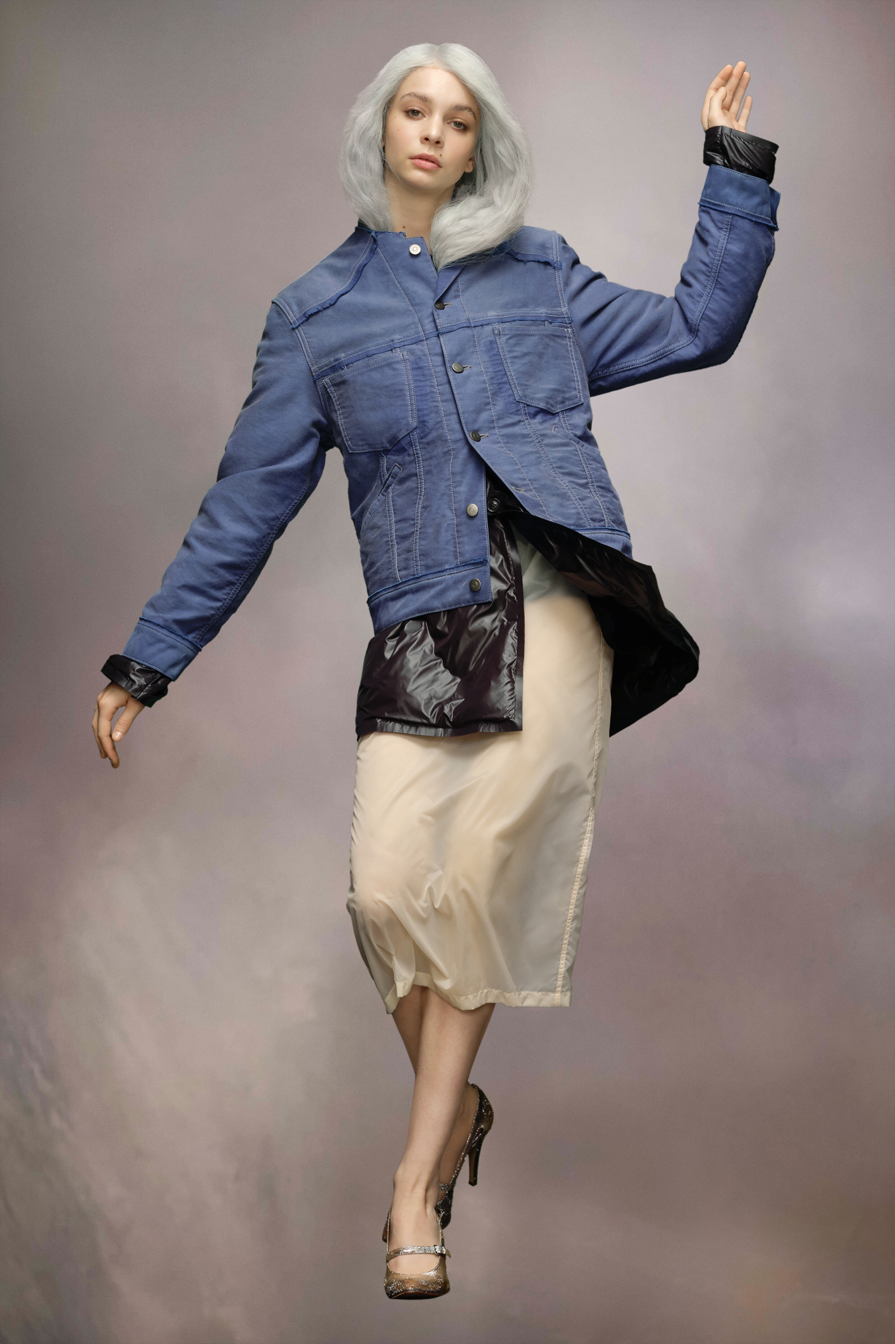 Worker's moleskin distressed jacket - 3