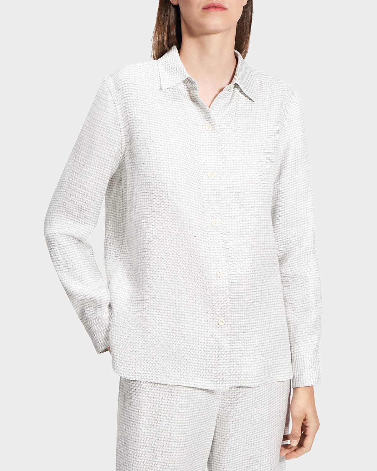 Long-Sleeve Straight Shirt - 5