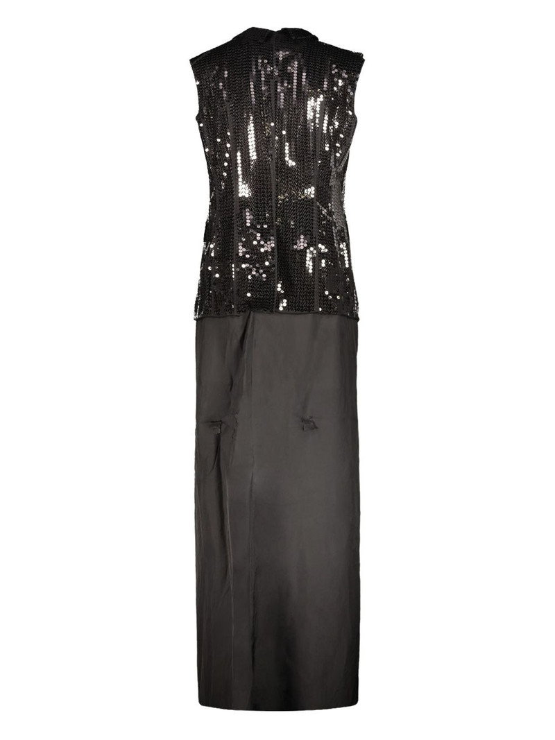 Junya Watanabe sequinned sleeveless dress outlook