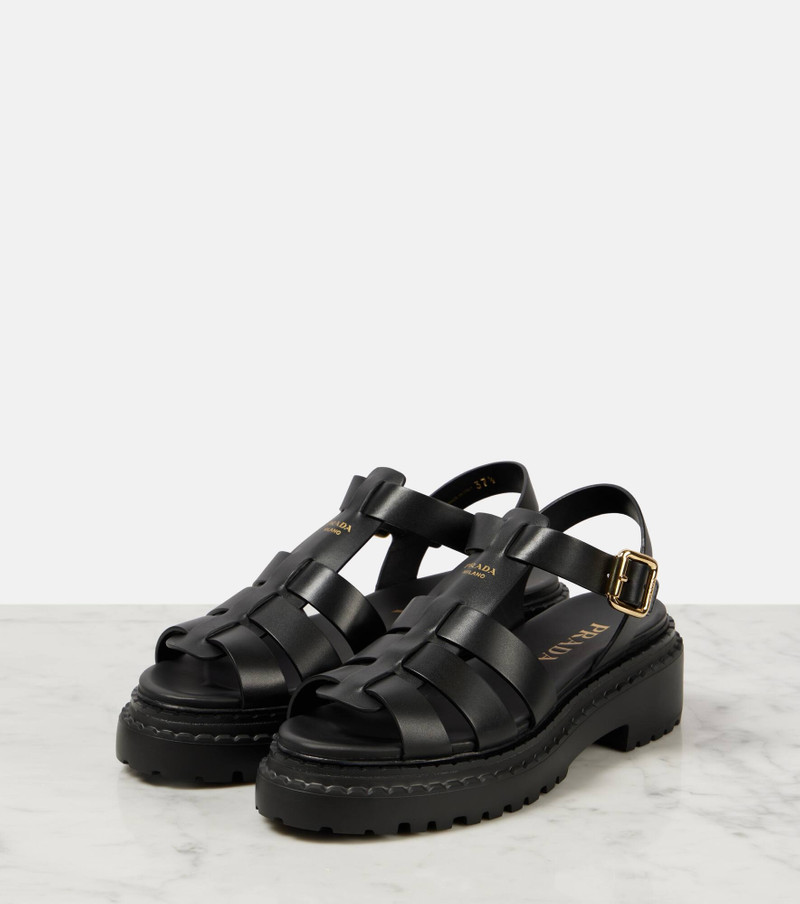 Leather sandals 4