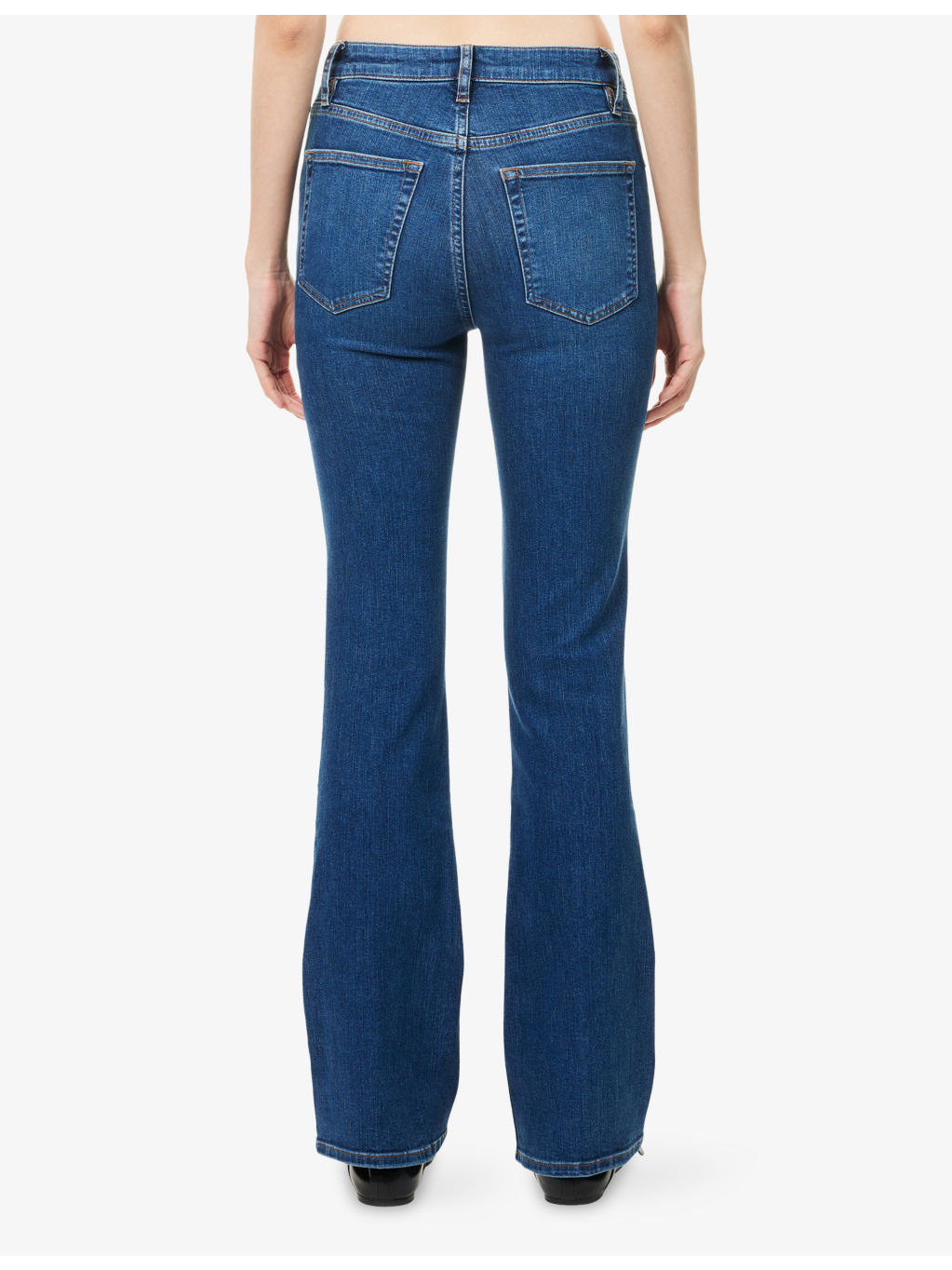 The Reboot Flared Stretch-Denim Blend Jeans - 4