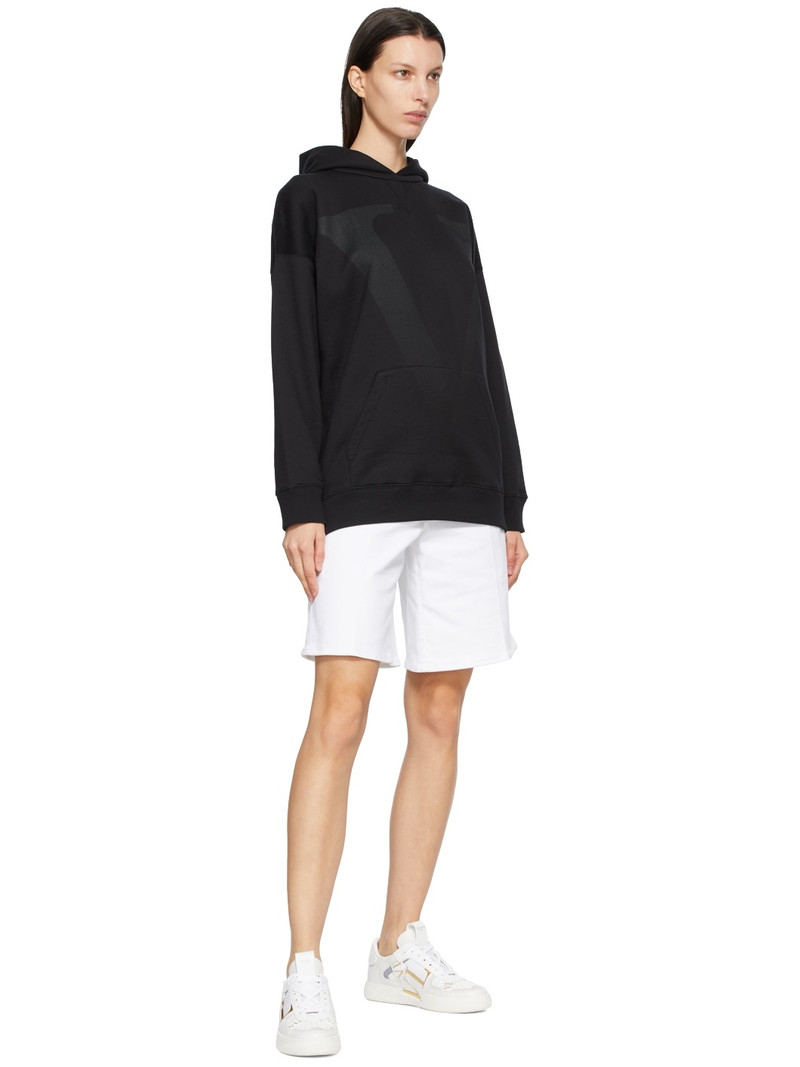 Valentino White & Gold Valentino Garavani 'VL7N' Sneakers outlook