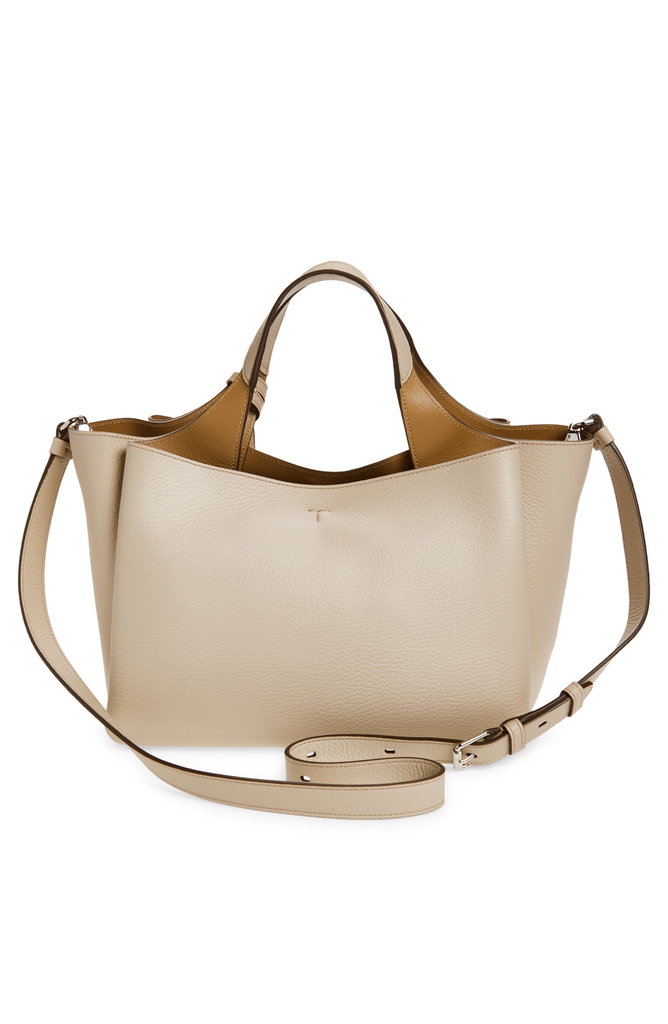 Tod's Mini Leather Tote in Mastice/Corda Med at Nordstrom - 3