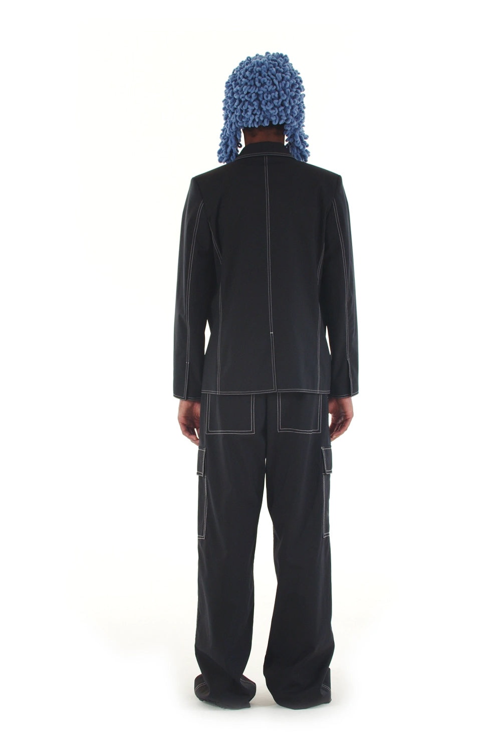 TAILORED BLAZER / dark blue - 2