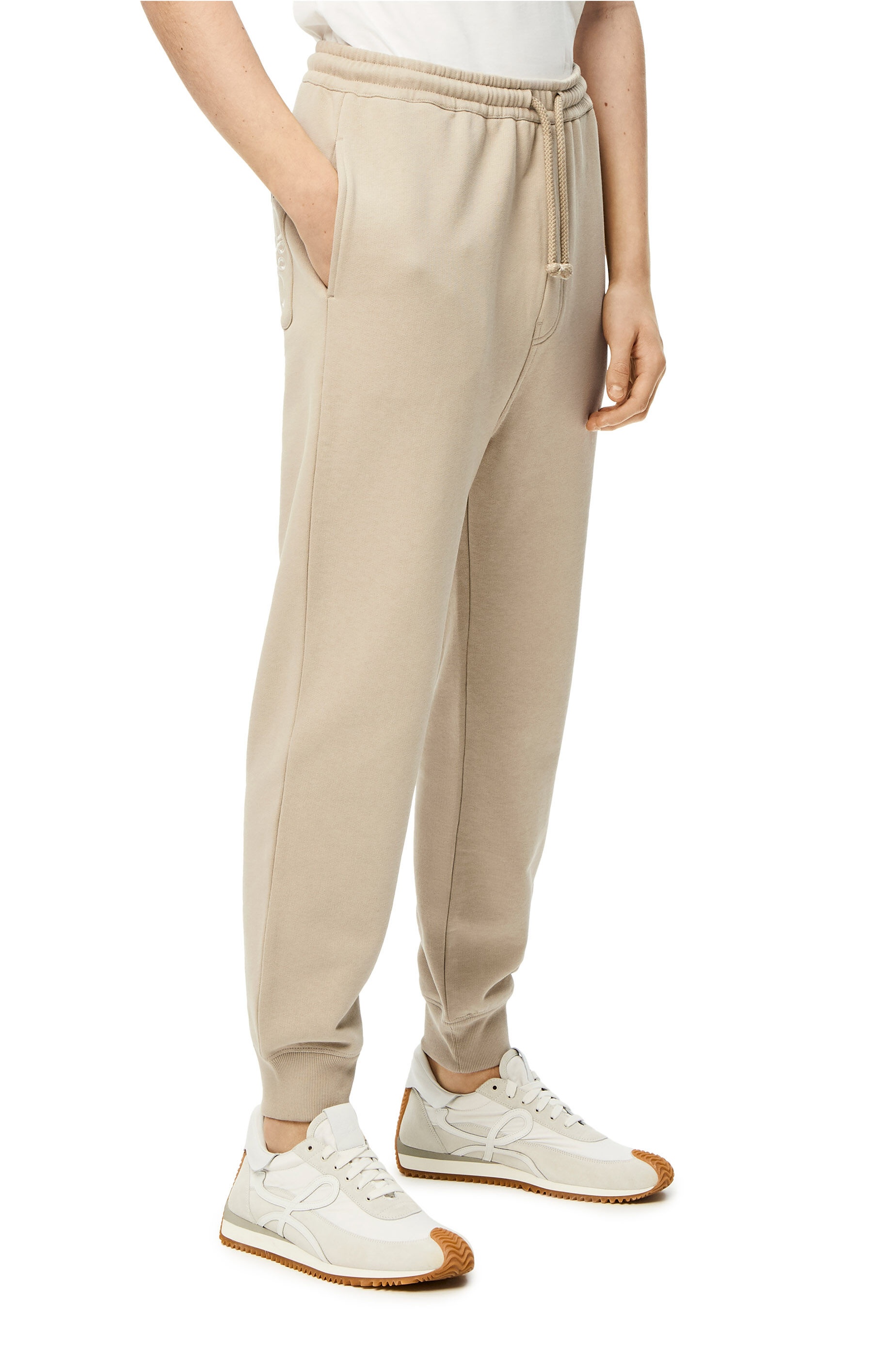 Jogging trousers in cotton - 3