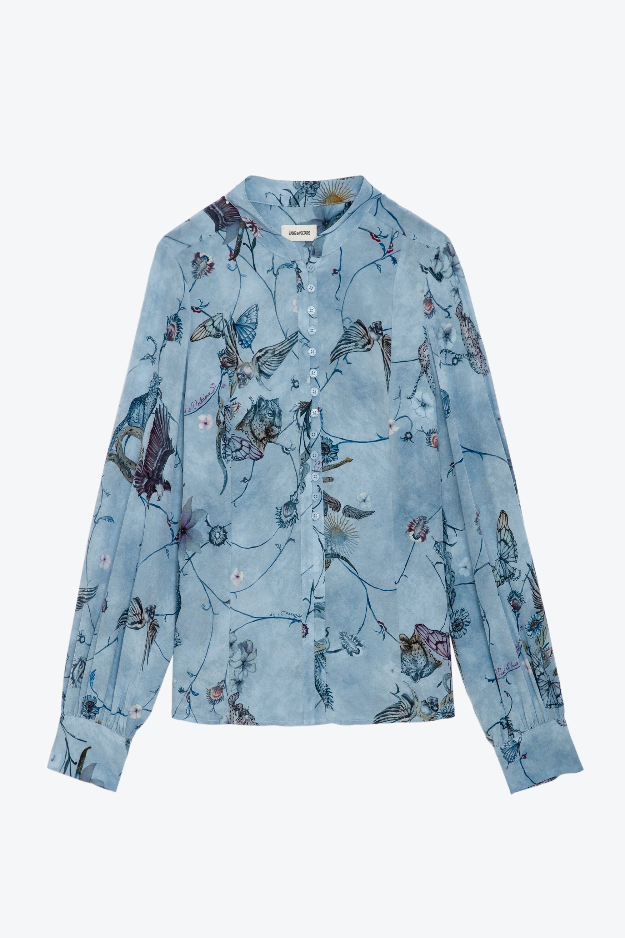 Twina Silk Blouse - 1