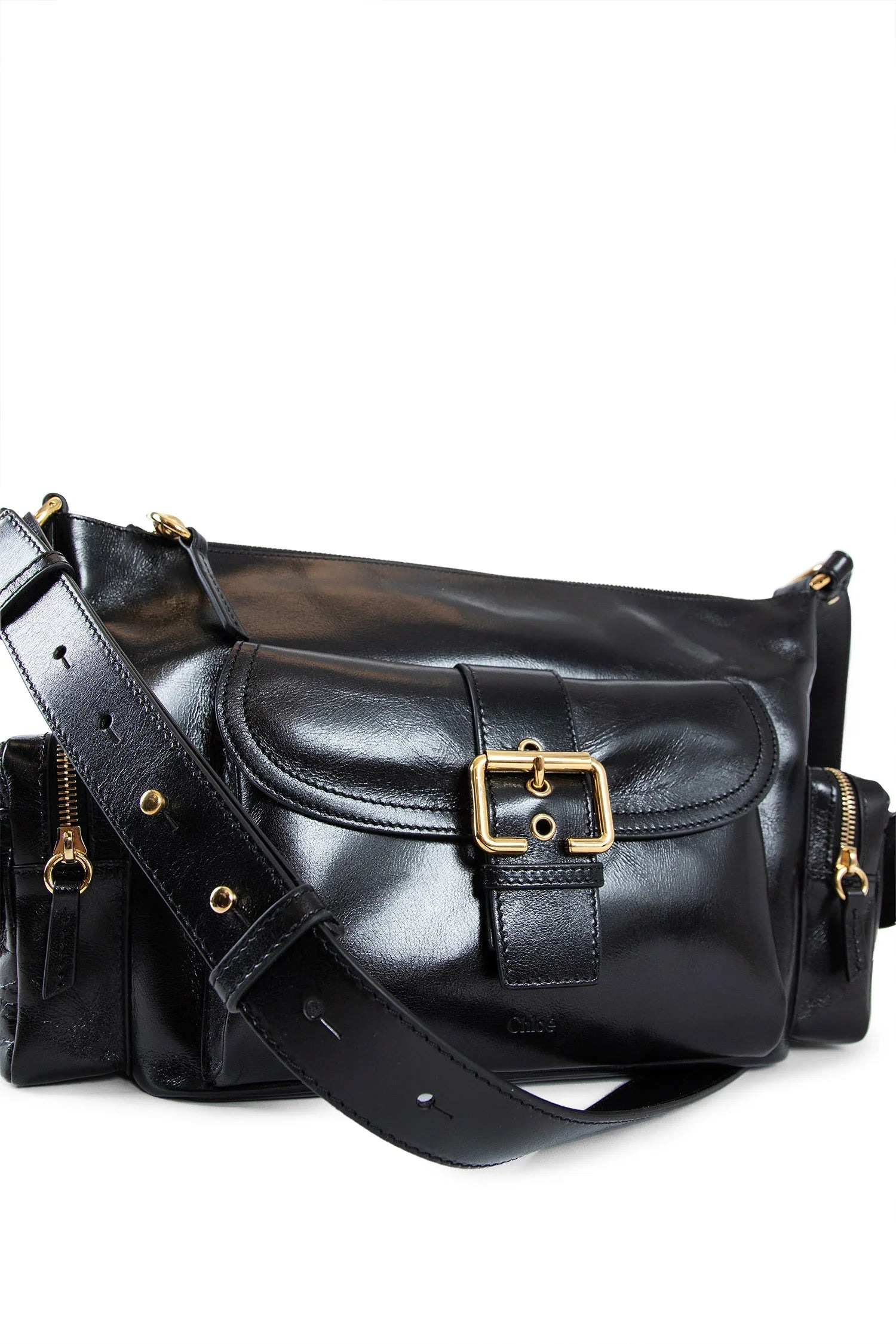 Small-Camera-Bag-In-Shiny-Leather - 4