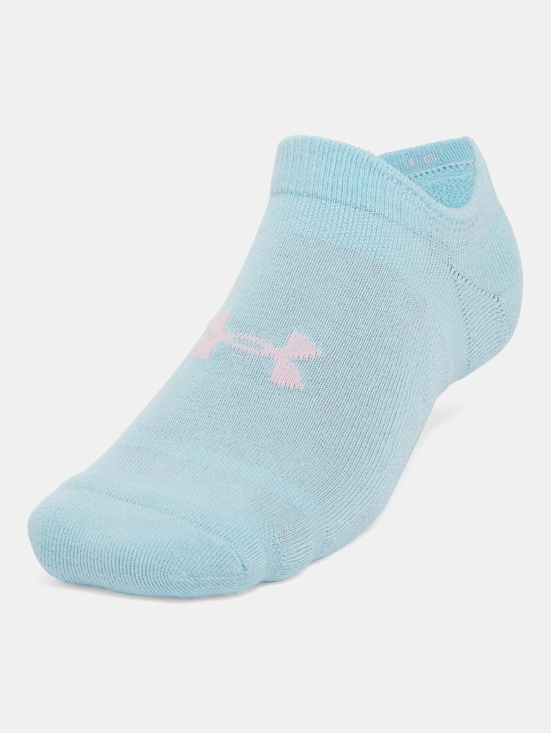 Unisex UA Essential Cushion 6-Pack No Show Socks 1