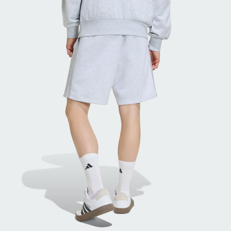 Essentials 3-Stripes Fleece Shorts 3