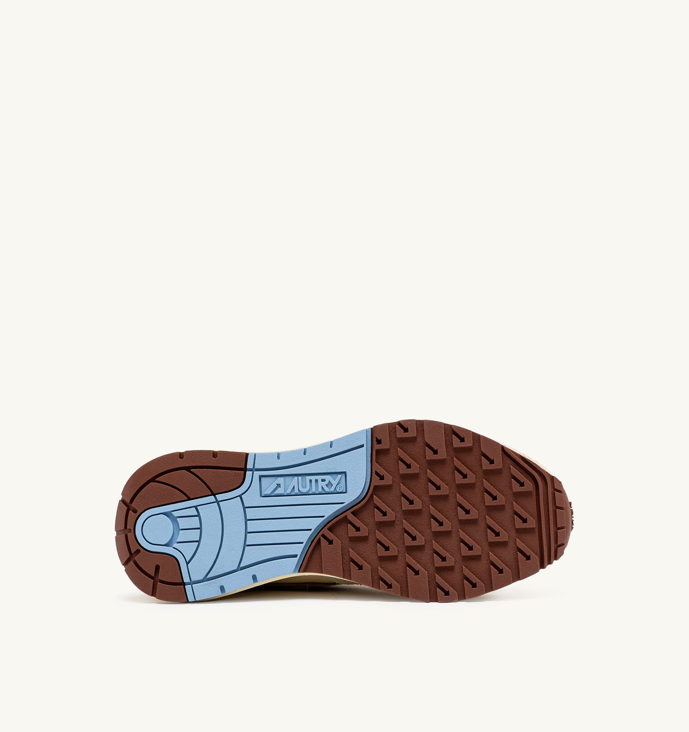 REELWIND LOW SNEAKERS IN NUT AND BROWN SUEDE AND NYLON - 4