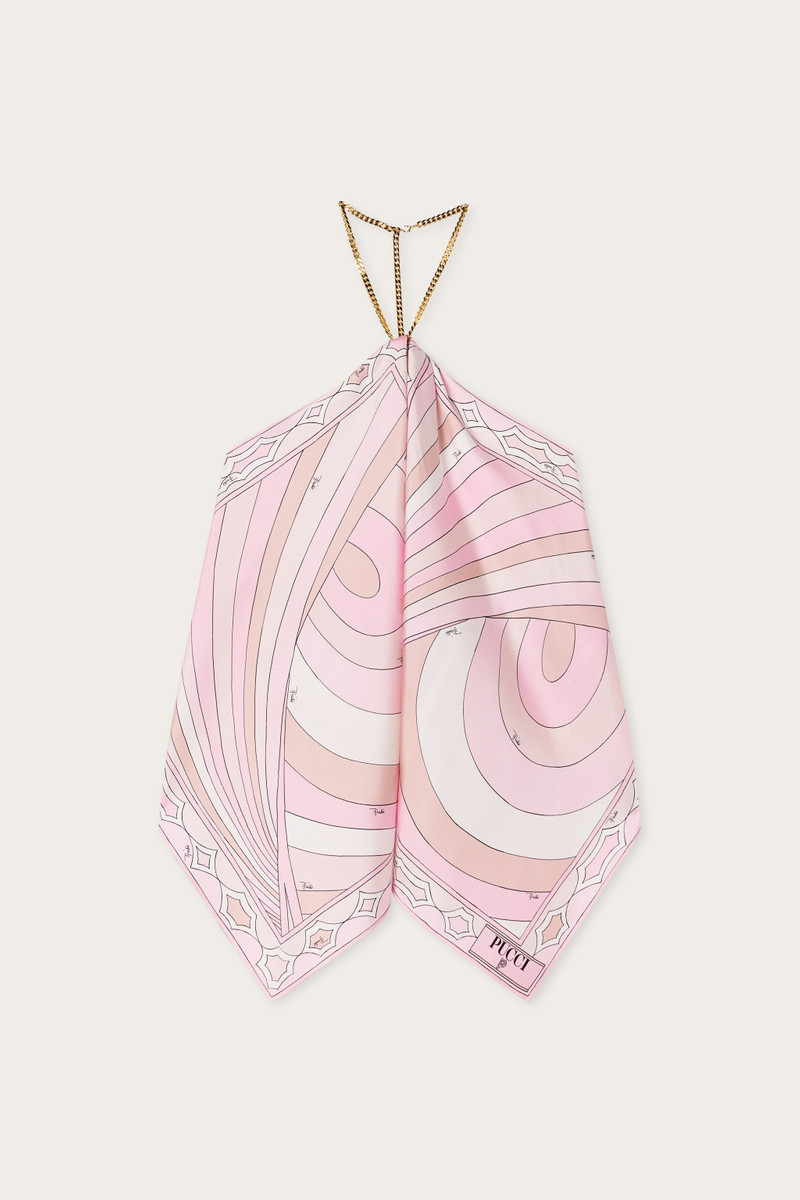 IRIDE PRINT CHAIN TOP 1