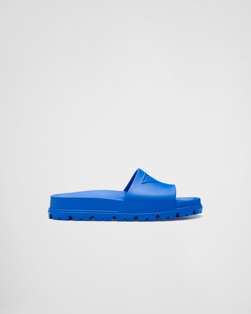 Prada Rubber slides outlook