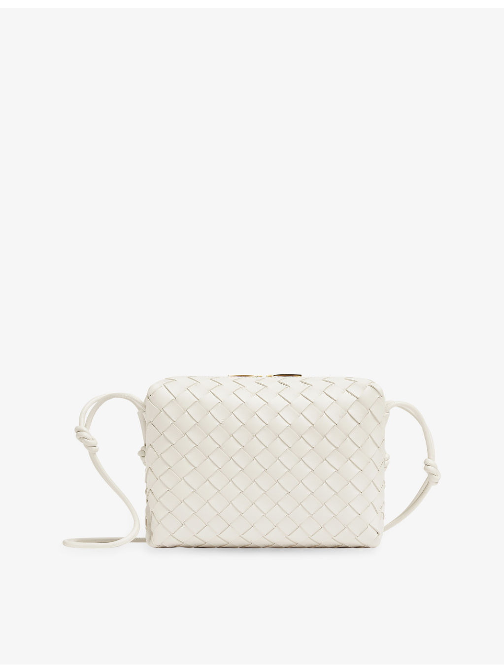 Loop leather cross-body bag - 1