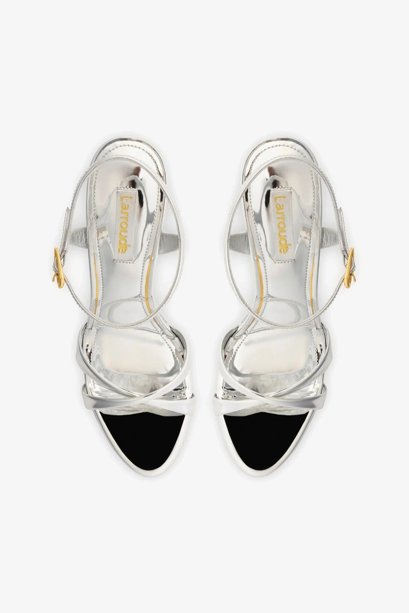 Angelina Sandal In Silver Specchio 5