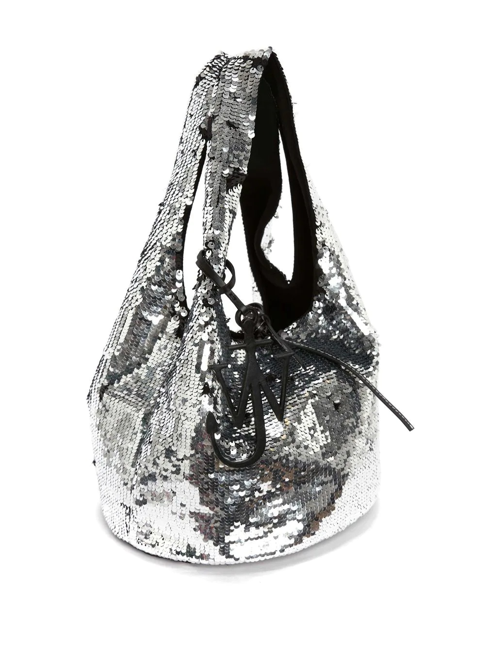 sequin-embellished tote bag - 4