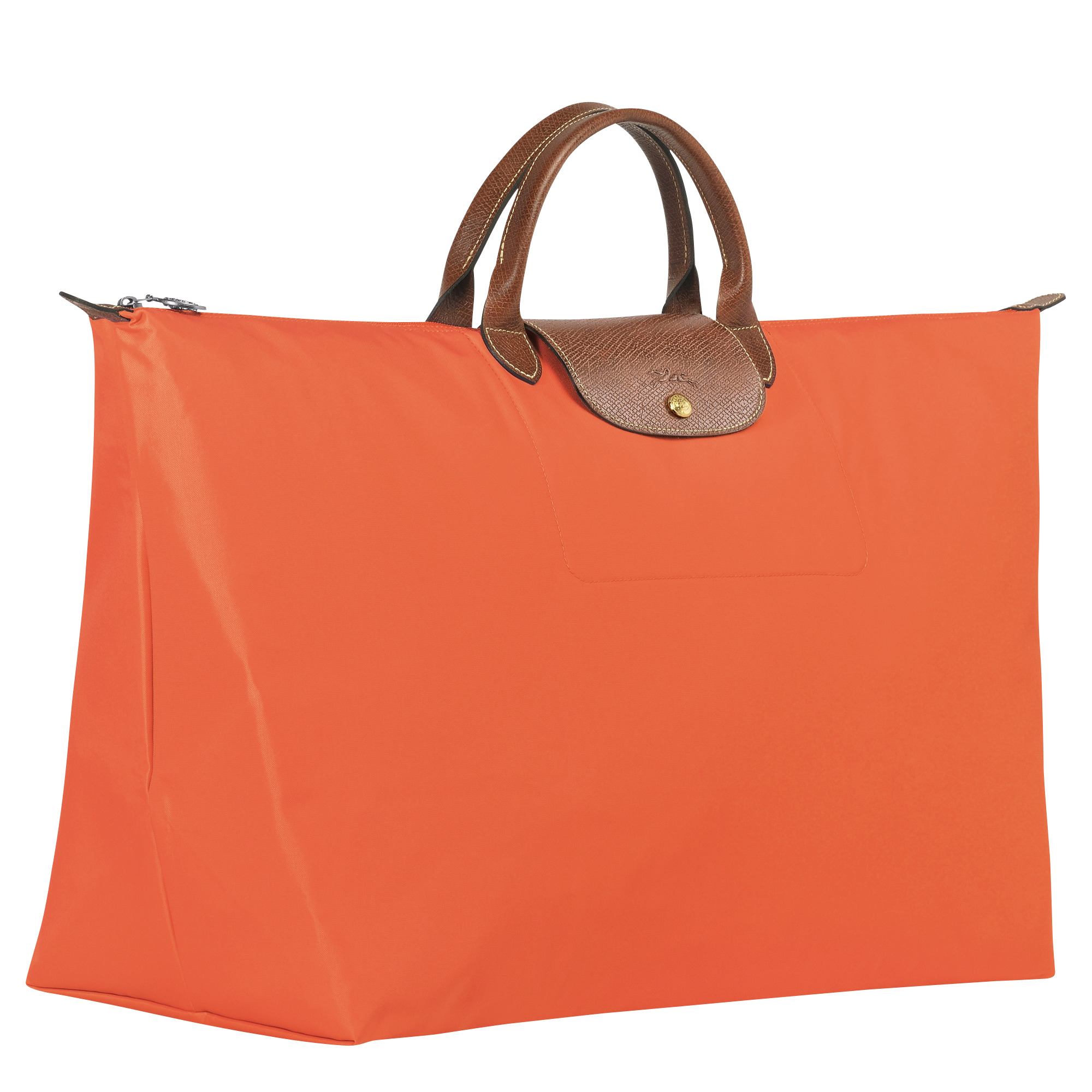 Le Pliage Original M Travel bag Orange - Recycled canvas - 3