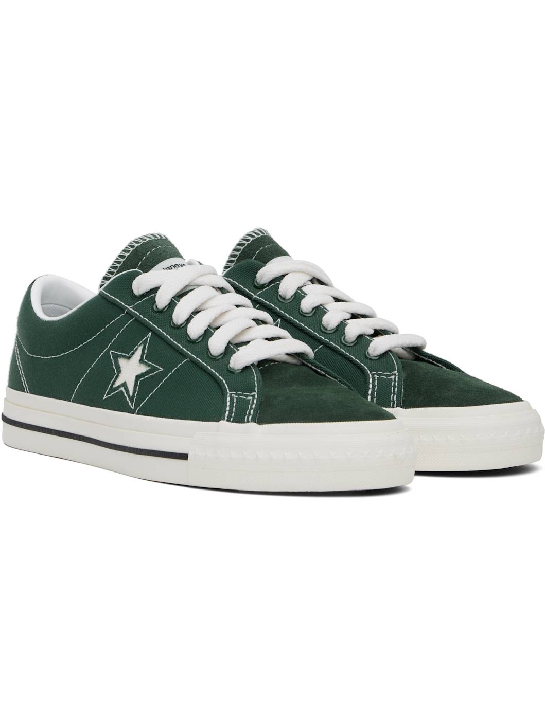 Green thisisneverthat Edition One Star Pro Low Top Sneakers - 4