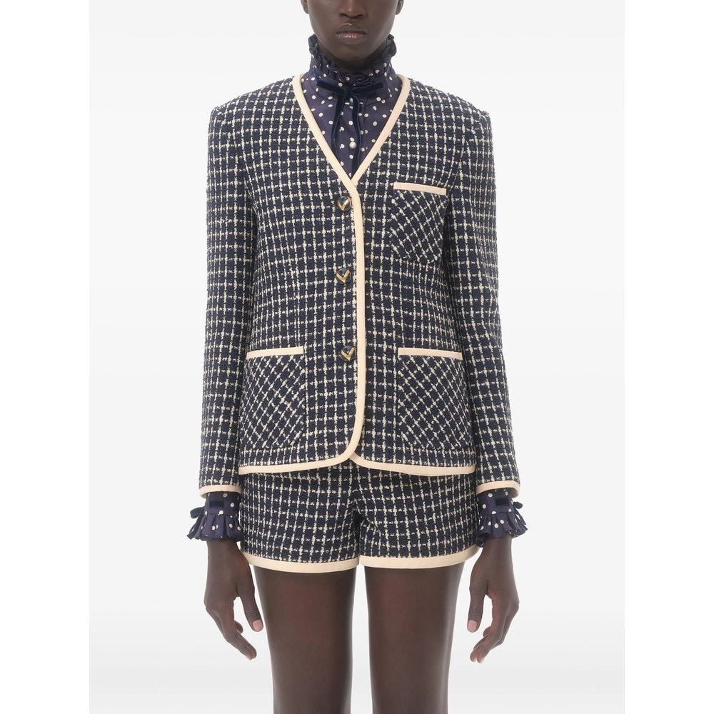 Valentino Blue Jackets - Blazers Women - 2