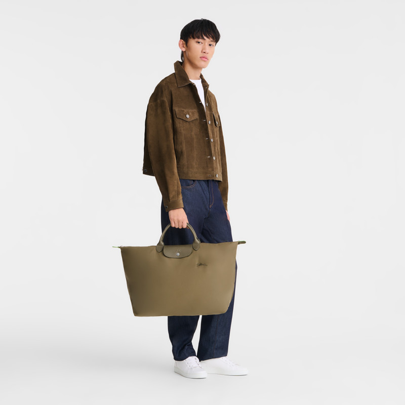 Longchamp Le Pliage Green S Travel bag Artichoke - Recycled canvas outlook