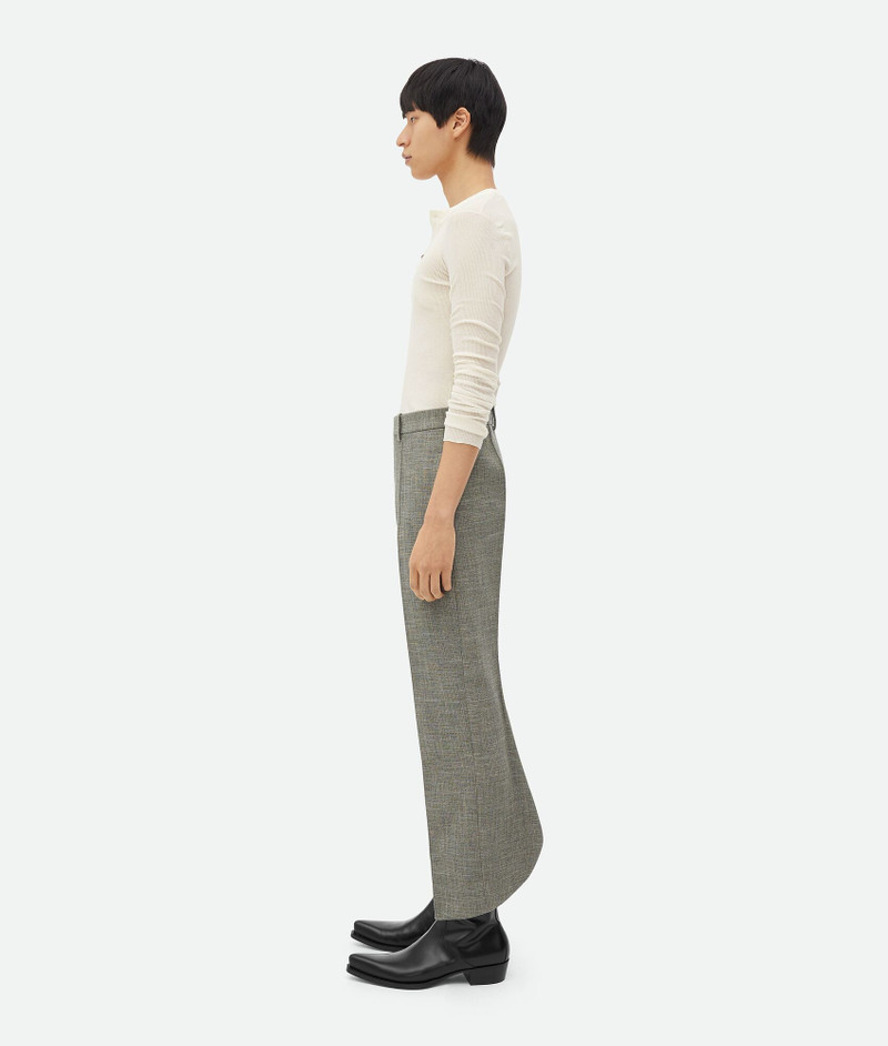 Bottega Veneta Curved Shape Wool Trousers outlook