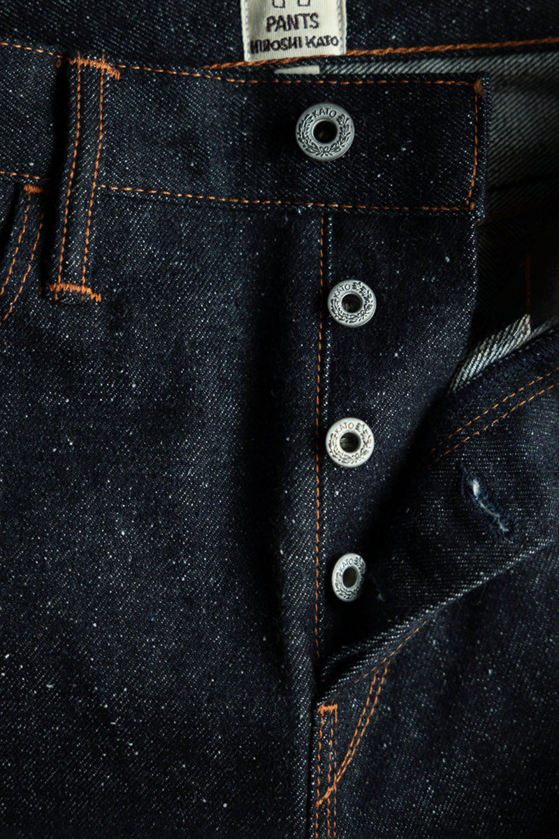 The Hammer Straight Old Nep Indigo - Raw 13.5oz Selvedge 6