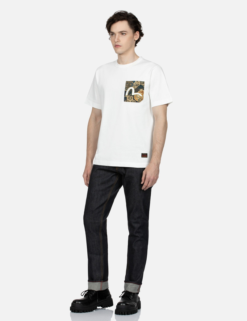 BROCADE AND SEAGULL MULTI-POCKET CARROT FIT JEANS #2017 4