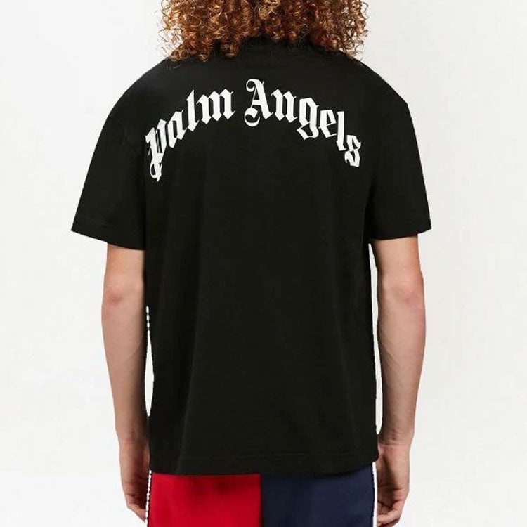 Palm Angels SS22 Broken Palm Classic T-Shirt 'Black Green' PMAA001S22JER0221055 - 2