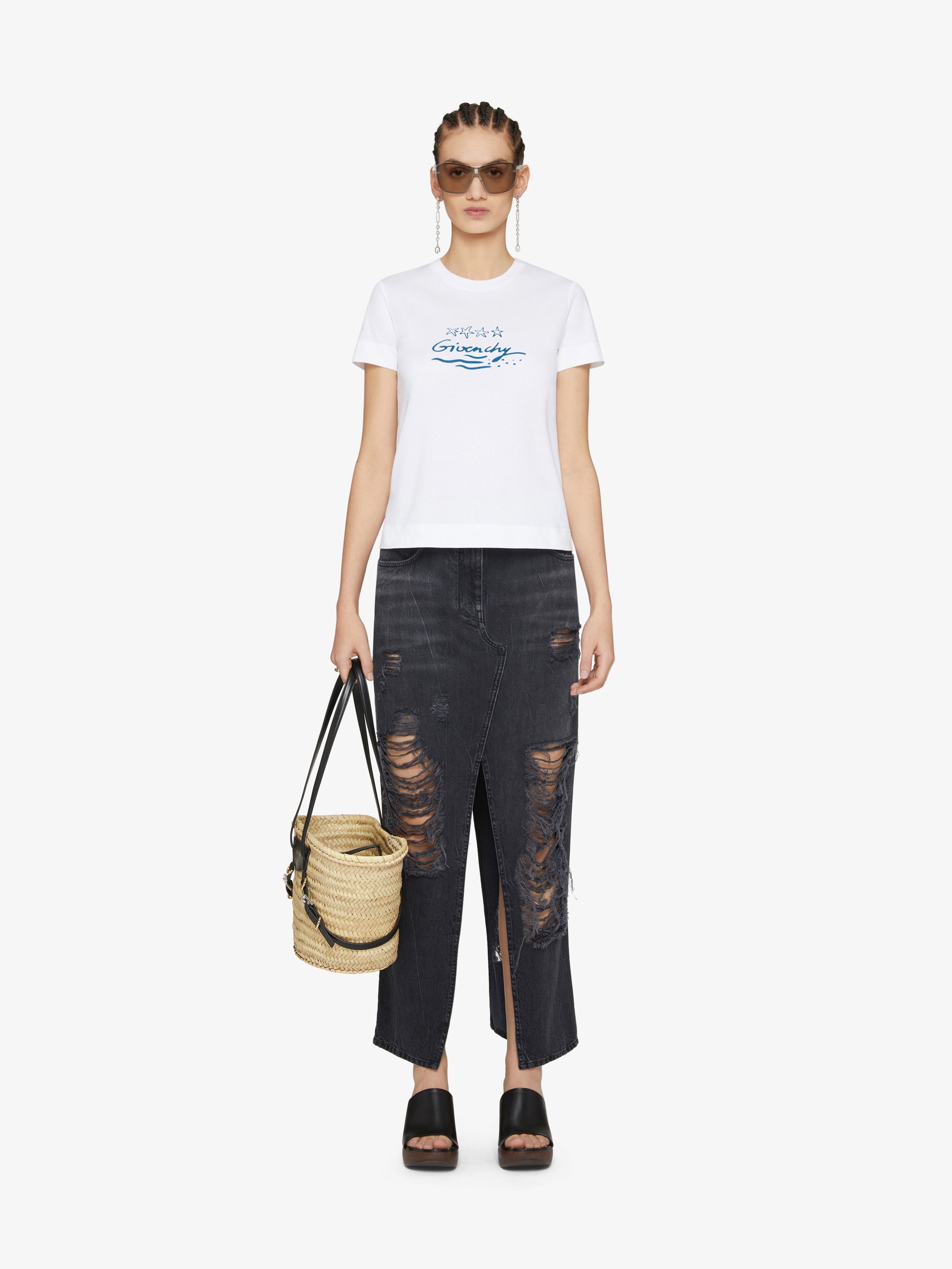 GIVENCHY SLIM FIT T-SHIRT IN COTTON - 2