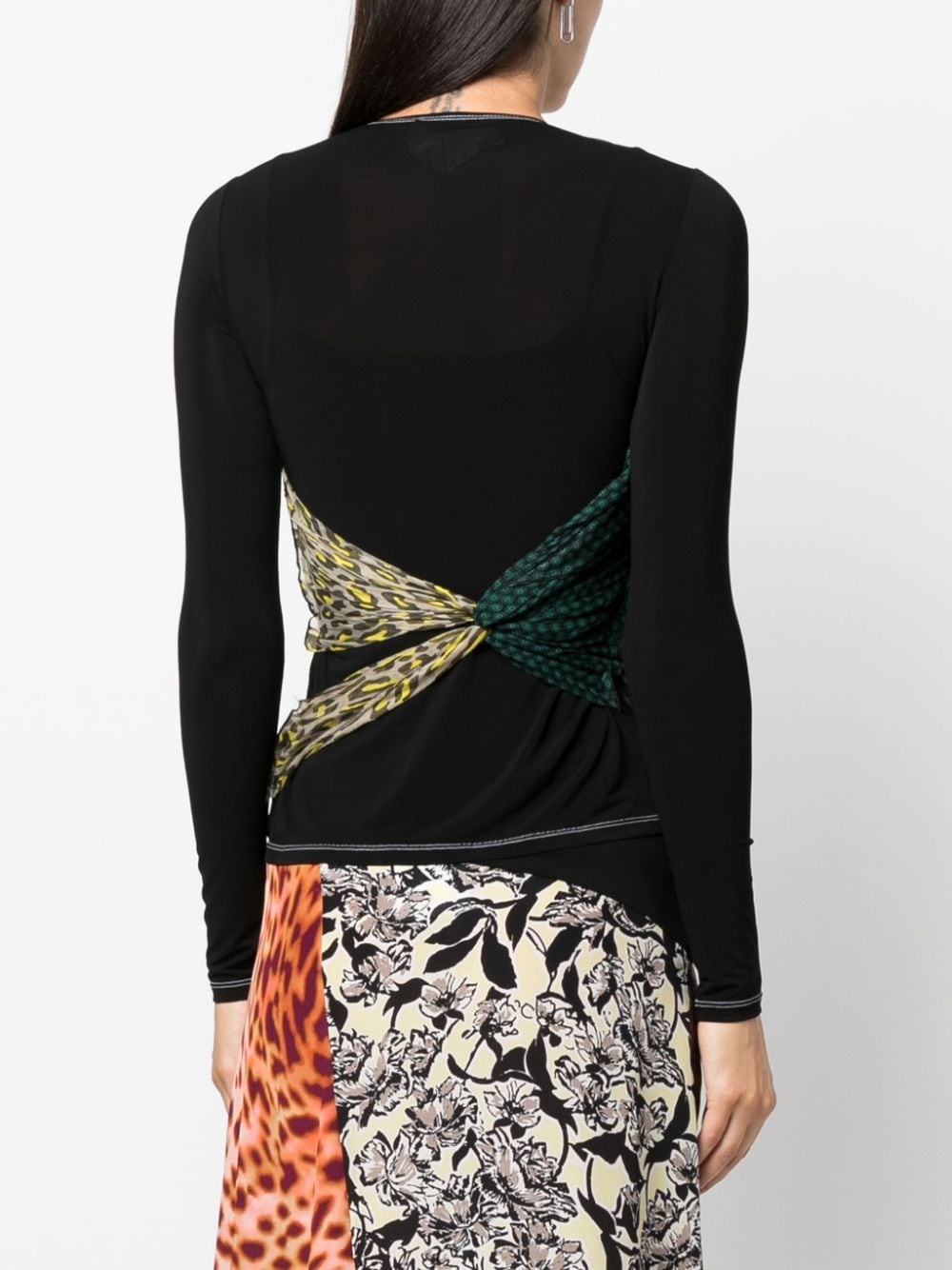 layered long-sleeve T-shirt - 4