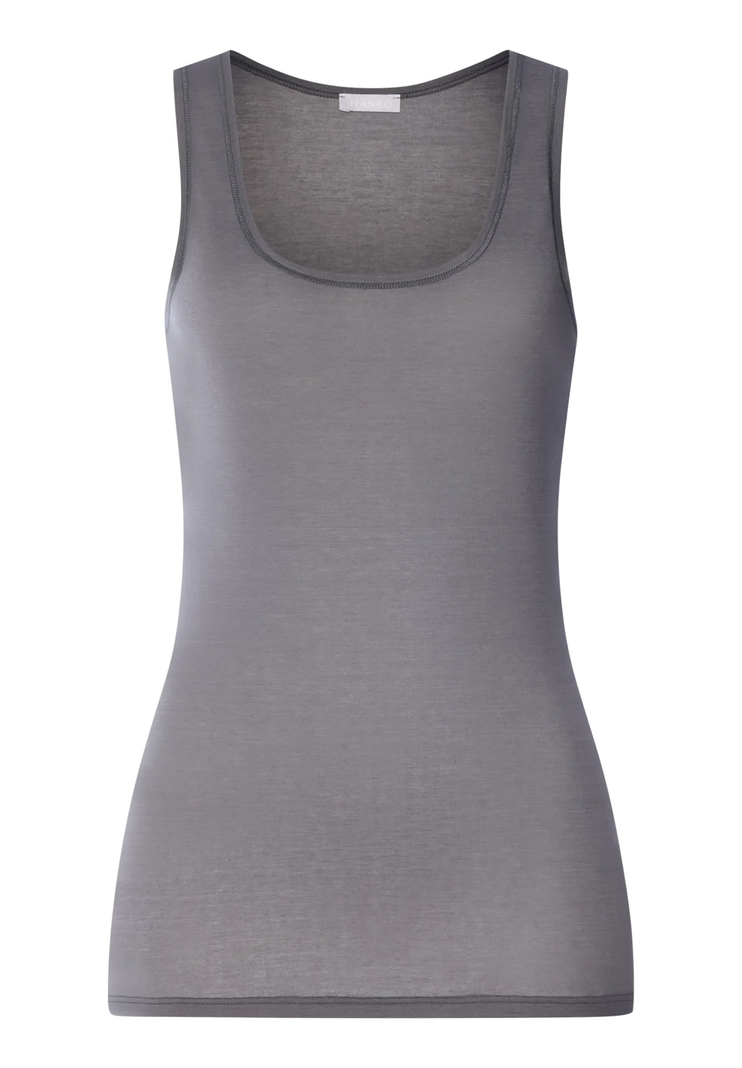 Ultralight Round Neck Cotton Tank Top - 1