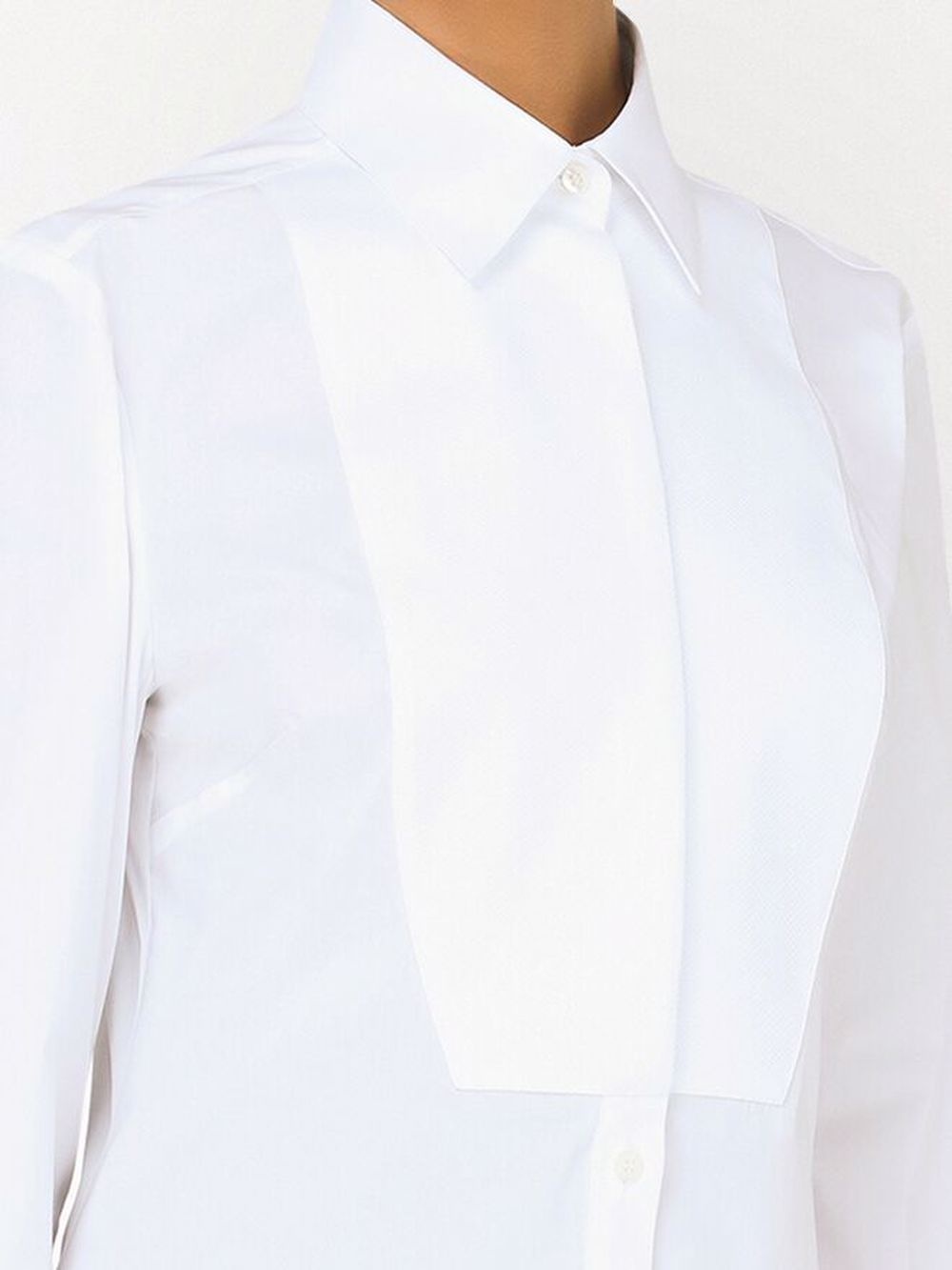 panelled yoke-detail shirt - 5