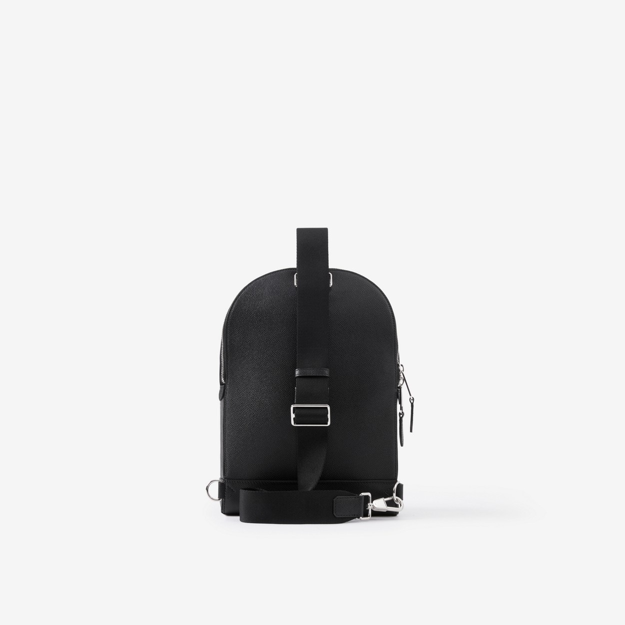 Grainy Leather TB Crossbody Backpack - 3