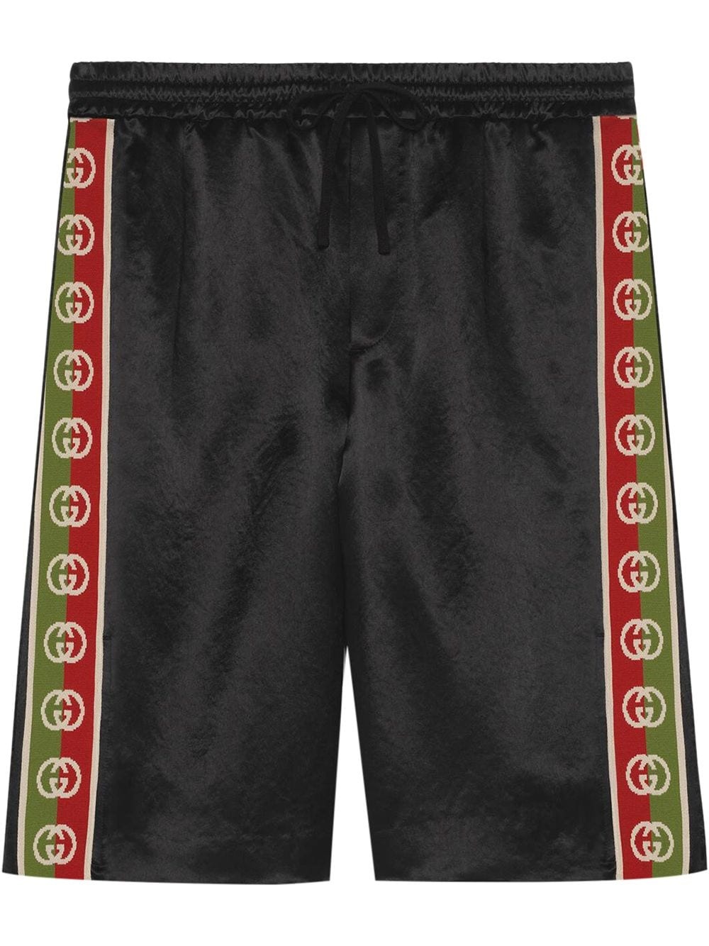 interlocking G stripe track shorts - 1