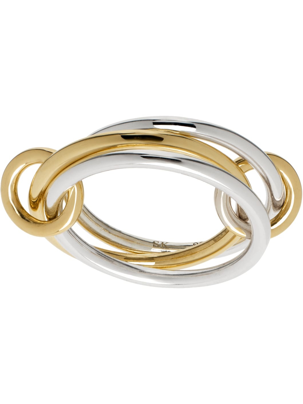 Silver & Gold Solarium SY Ring - 2