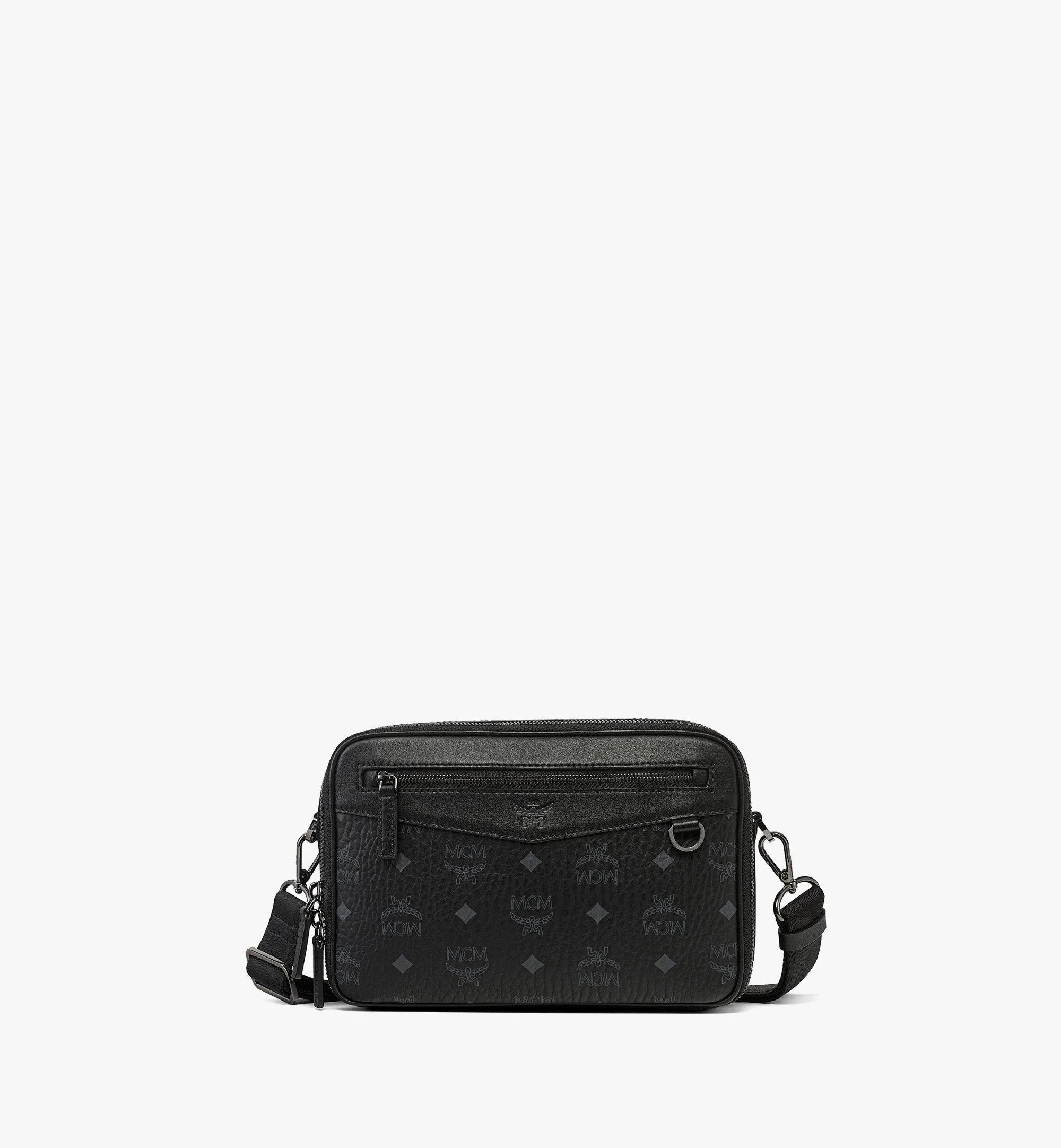 Diamond Camera Bag in Visetos - 1