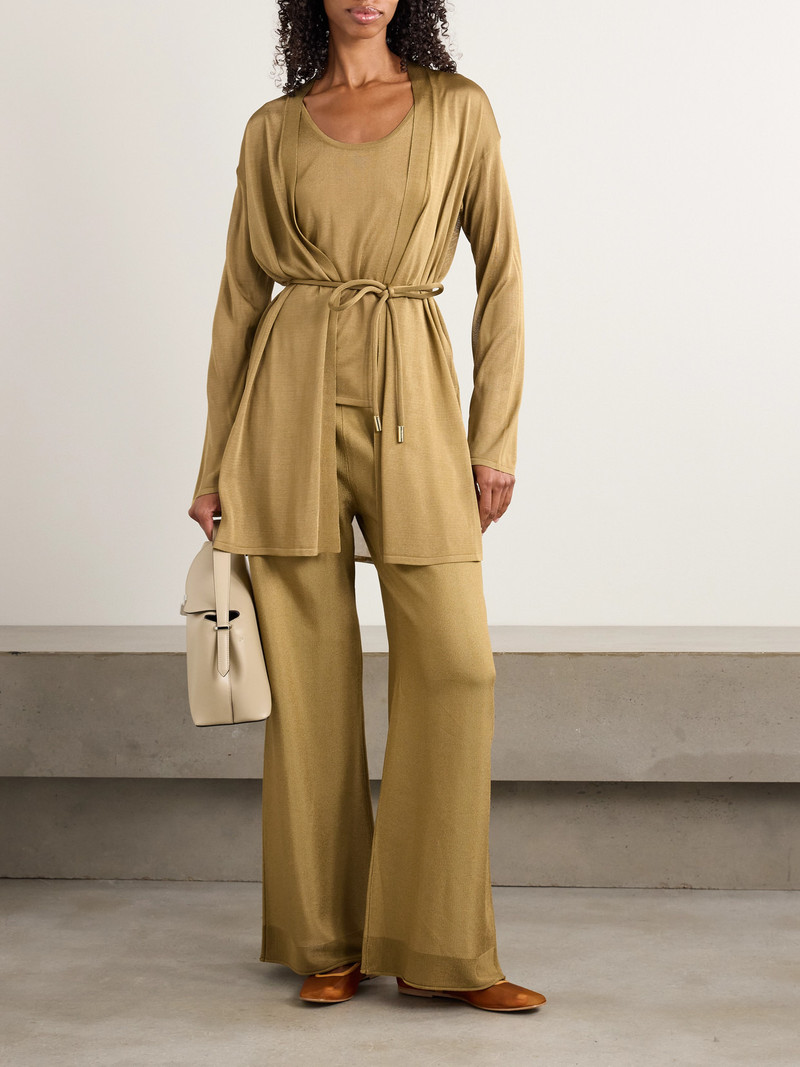 Max Mara Danza Belted Knitted Cardigan outlook