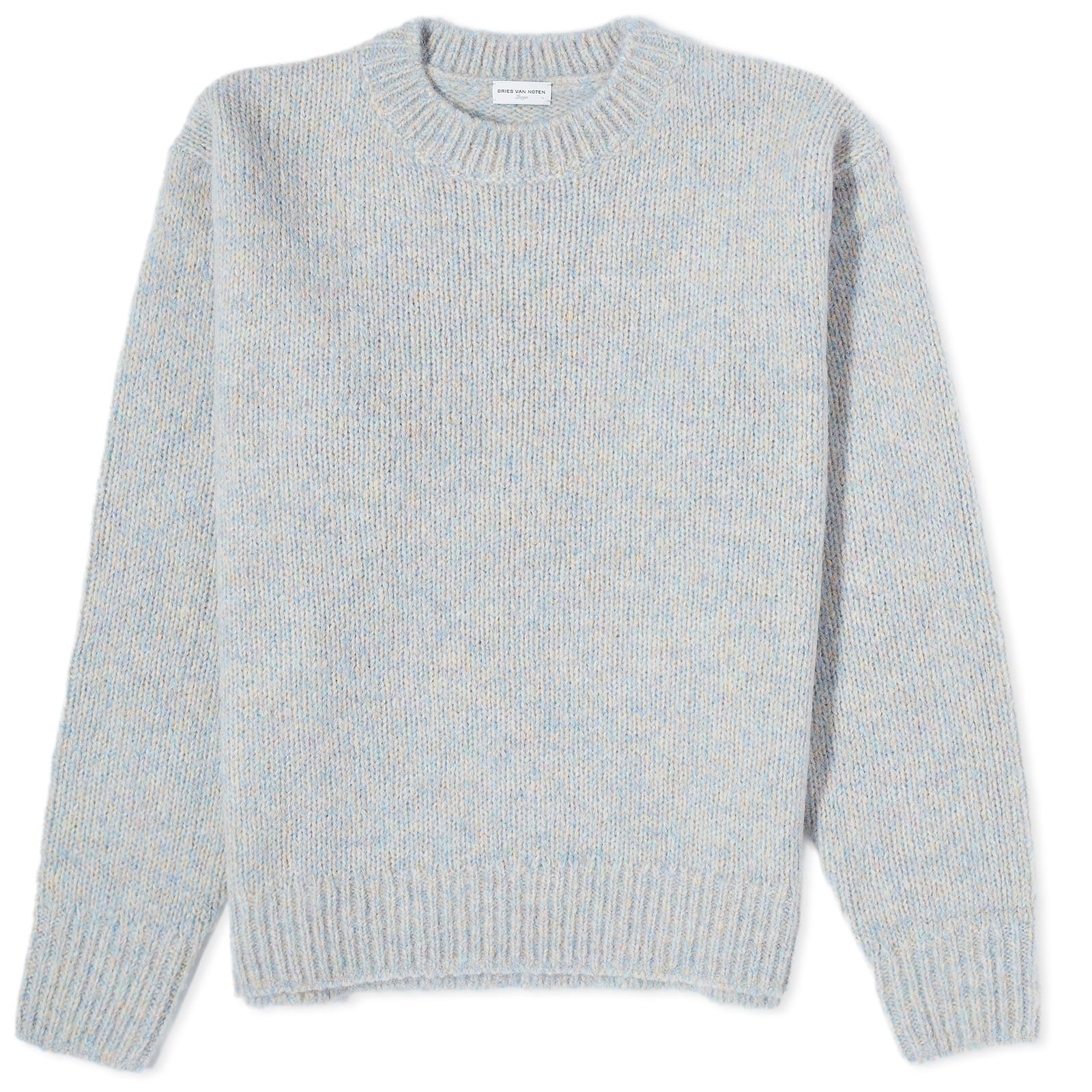 Dries Van Noten Morane Marl Crew Knit - 1