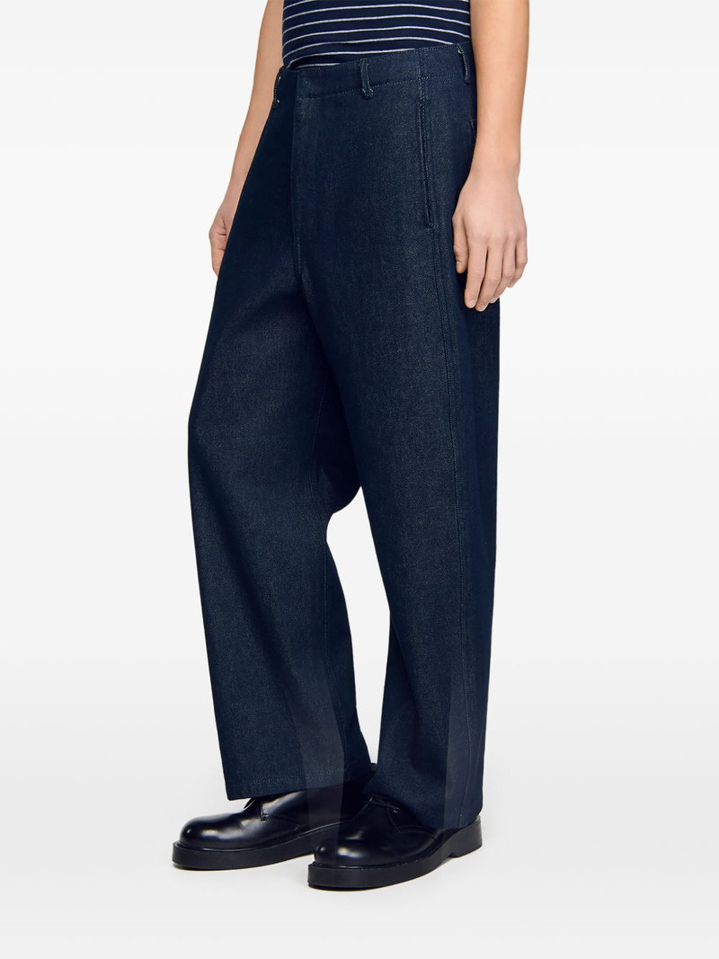 flat-front jeans 1