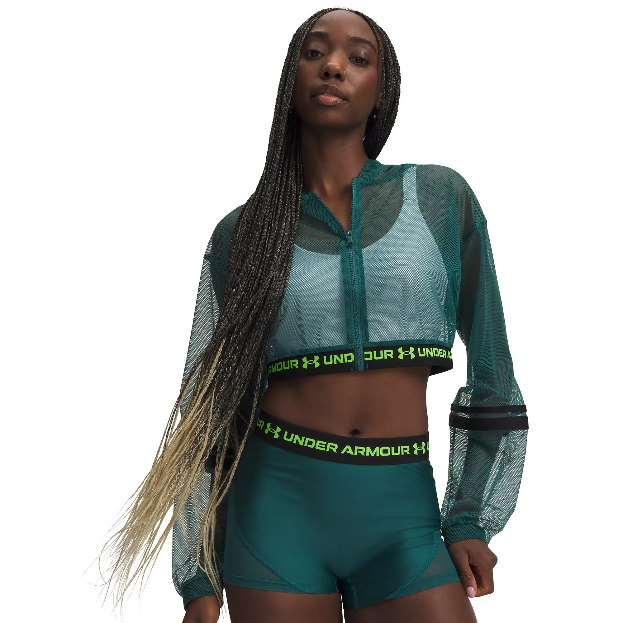 Under Armour Women's HeatGear® Mesh Full Zip - 1