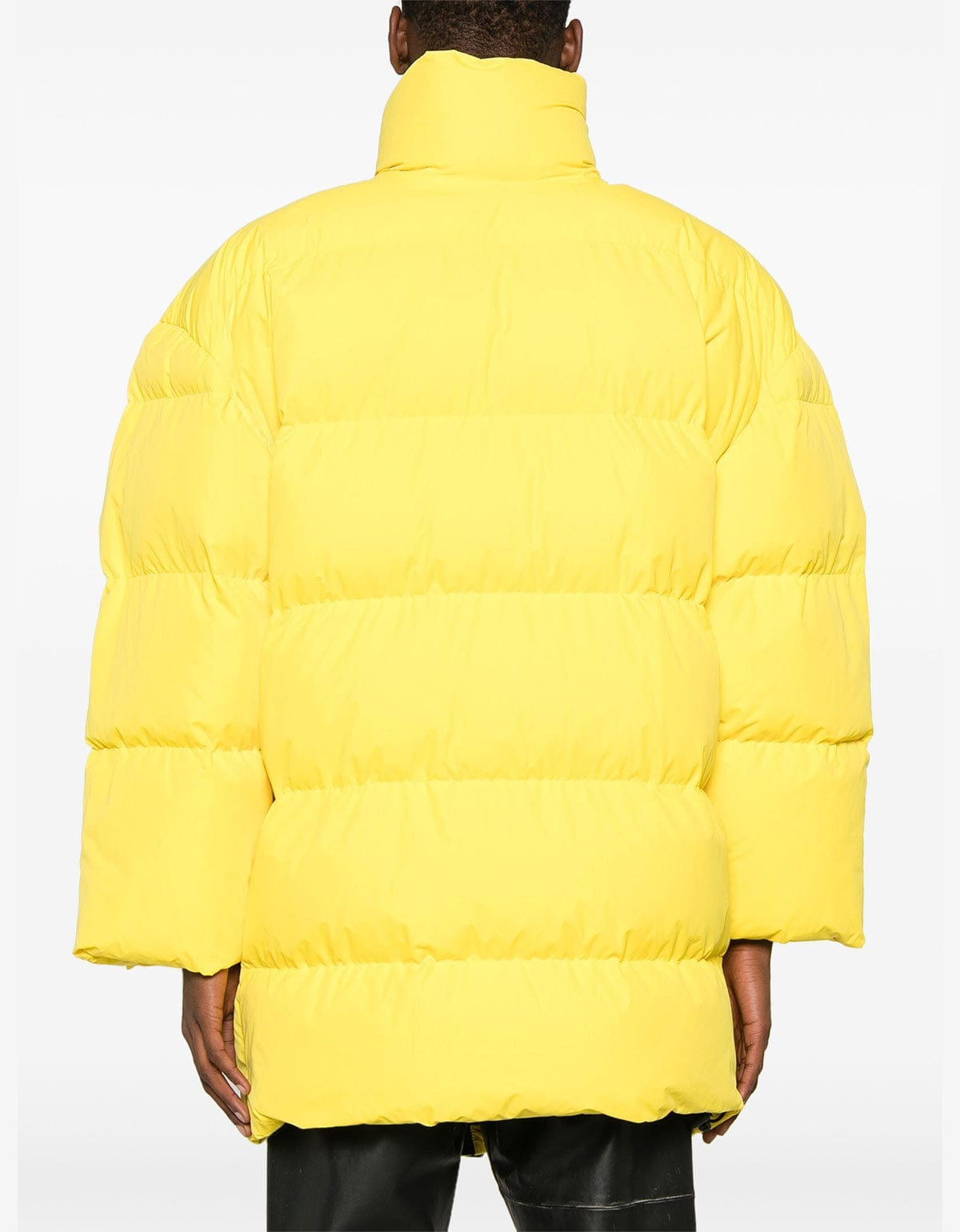 Balenciaga Yellow Loop Sports Icon Padded Coat - 2